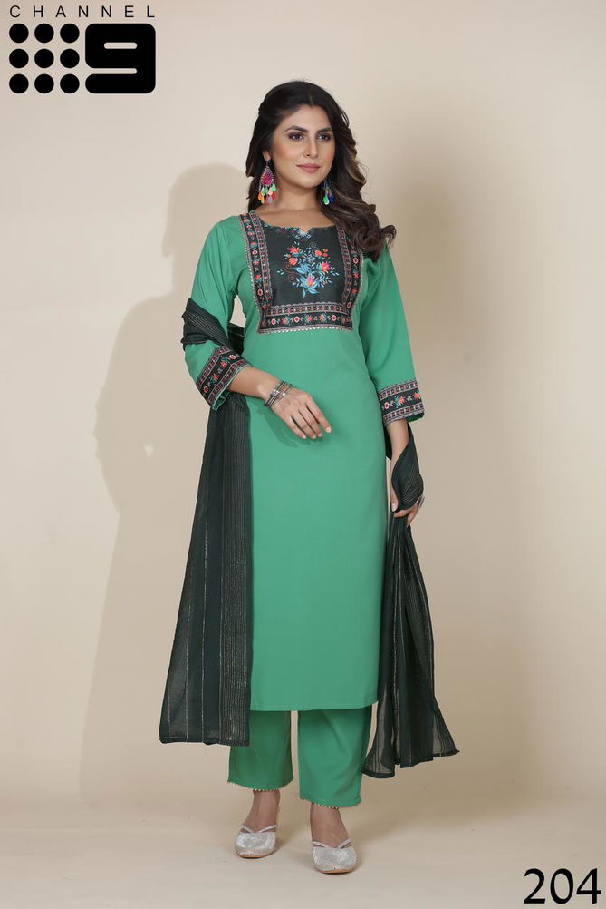 Channel 9 Series 201SD To 204SD Readymade Suits Catalog
